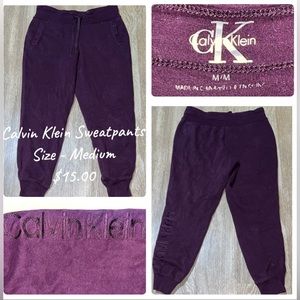 Calvin klein sweatpants
